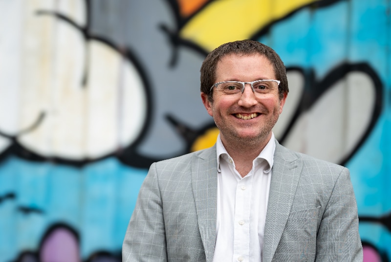 Andy Malcolm, CEO of SMASH Youth Project